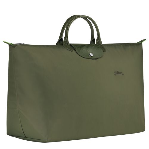 Bolsas de Viaje long champ Le Pliage Green M Recycled canvas Hombre Forest | COAH9215