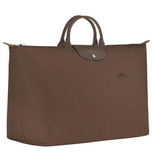 Bolsas de Viaje long champ Le Pliage Green M Recycled canvas Hombre Terra | CODF9217