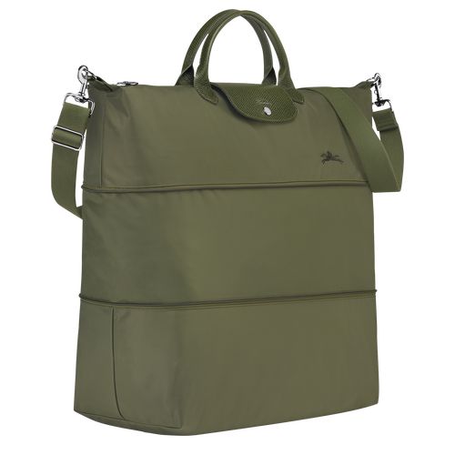 Bolsas de Viaje long champ Le Pliage Green expandable Recycled canvas Hombre Forest | COLI9223