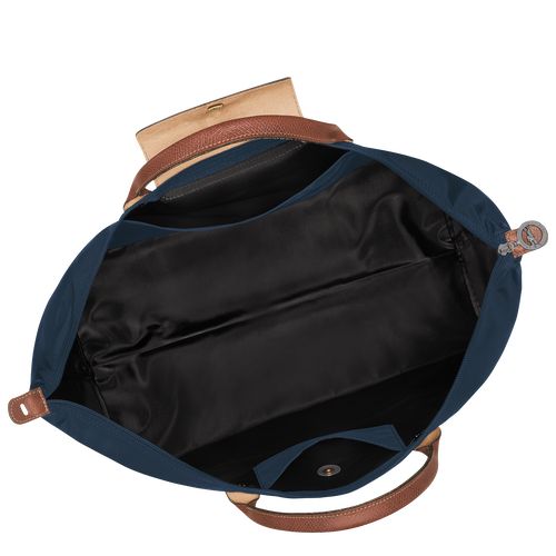 Bolsas de Viaje long champ Le Pliage Original S Recycled canvas Mujer Azul Marino | COSG8101