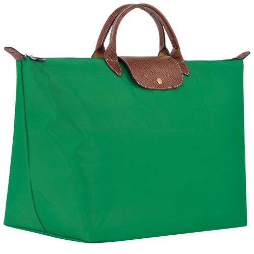 Bolsas de Viaje long champ Le Pliage Original S Recycled canvas Mujer Verde | COUZ8106