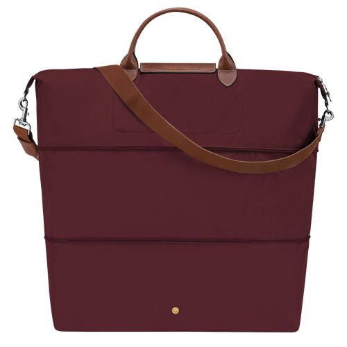 Bolsas de Viaje long champ Le Pliage Original expandable Recycled canvas Mujer Burdeos | COYX8118