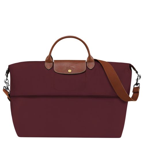 Bolsas de Viaje long champ Le Pliage Original expandable Recycled canvas Mujer Burdeos | COYX8118