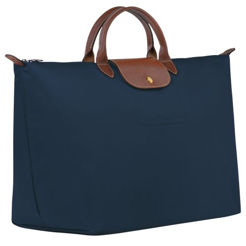 Bolsas de Viaje long champ Le Pliage Original S Recycled canvas Hombre Azul Marino | COKO9187