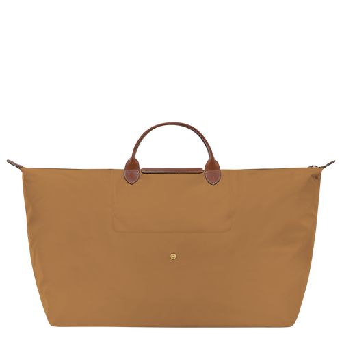 Bolsas de Viaje long champ Le Pliage Original M Recycled canvas Hombre Fawn | COIL9197