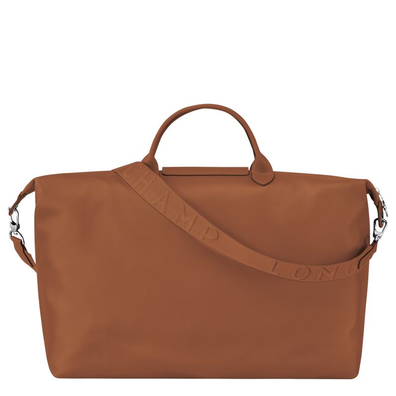 Bolsas de Viaje long champ Le Pliage Xtra S Leather Mujer Cognac | COCT8091