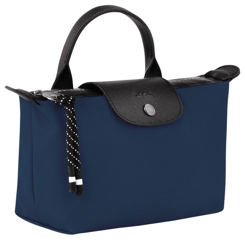 Bolso Pequeño long champ Le Pliage Energy Recycled canvas Mujer Azul Marino | COSG7968