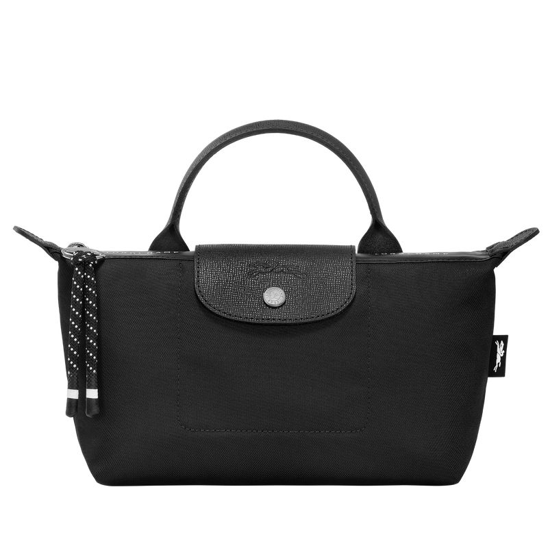 Bolso Pequeño long champ Le Pliage Energy Recycled canvas Mujer Negras | CODF7969