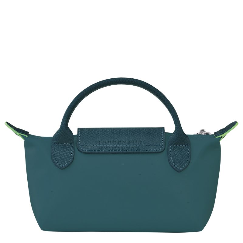 Bolso Pequeño long champ Le Pliage Green with handle Recycled canvas Hombre Verde Menta | COJP9084