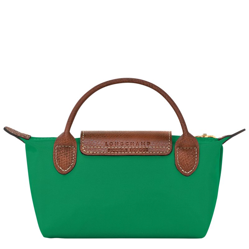 Bolso Pequeño long champ Le Pliage Original with handle Recycled canvas Hombre Verde | COBE9077