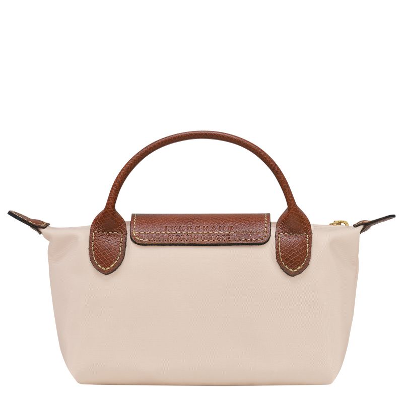 Bolso Pequeño long champ Le Pliage Original with handle Recycled canvas Hombre Paper | COZU9081