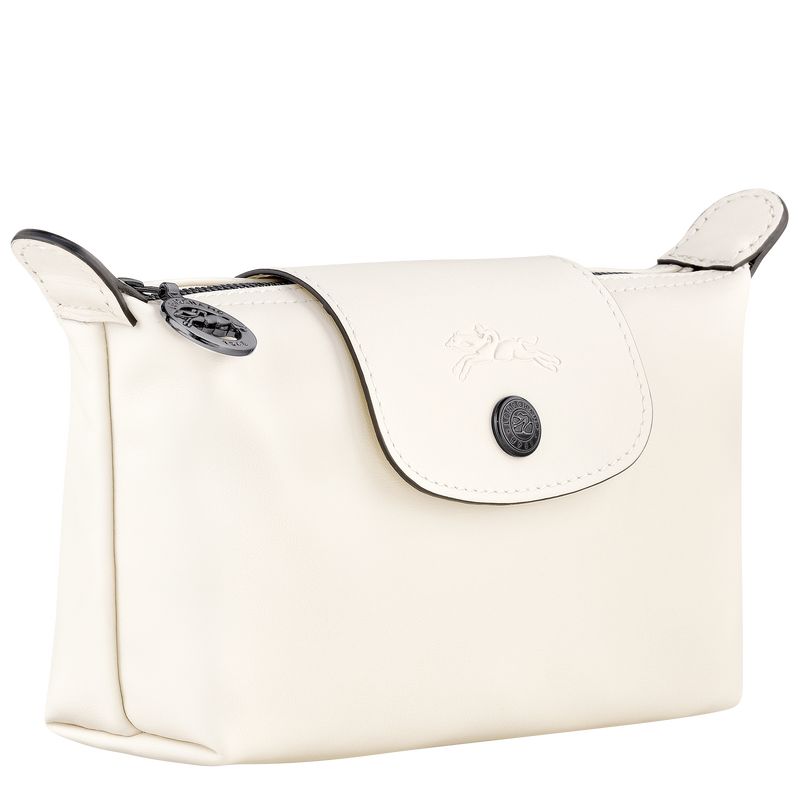 Bolso Pequeño long champ Le Pliage Xtra Leather Mujer Ecru | COZU7937