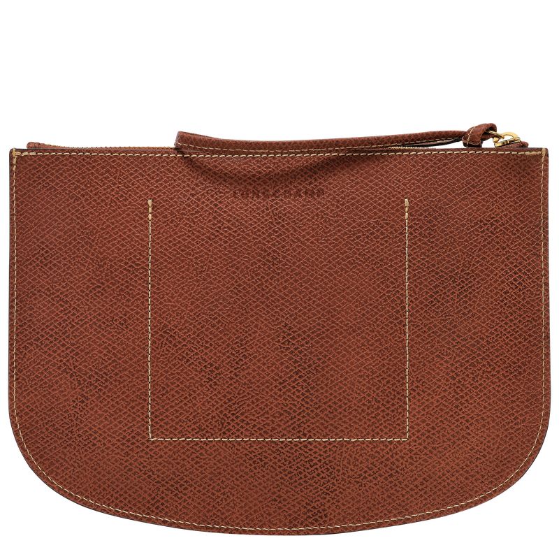 Bolso Pequeño long champ Épure Leather Mujer Marrones | COGS7711