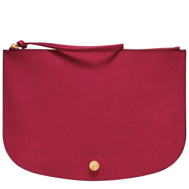 Bolso Pequeño long champ Épure Leather Mujer Magenta | COCT7987