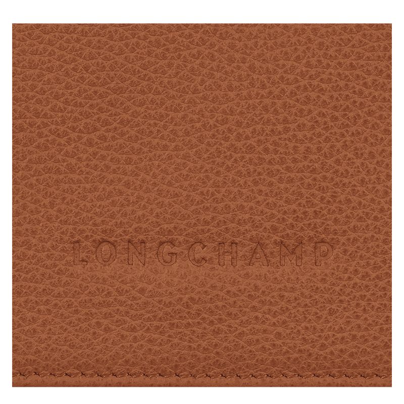 Carteras long champ Le FoulonnÉ Leather Hombre Caramel | COAH9007