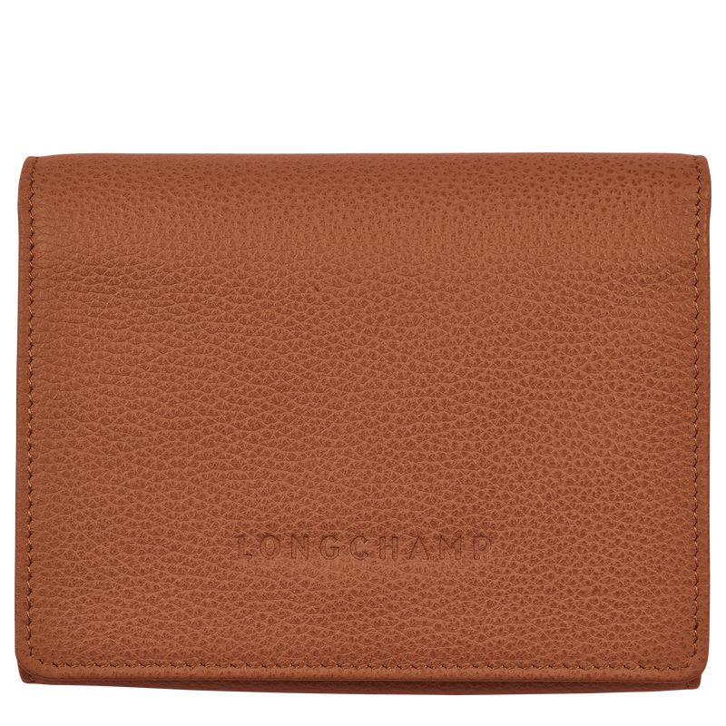 Carteras long champ Le FoulonnÉ Leather Hombre Caramel | COAH9007