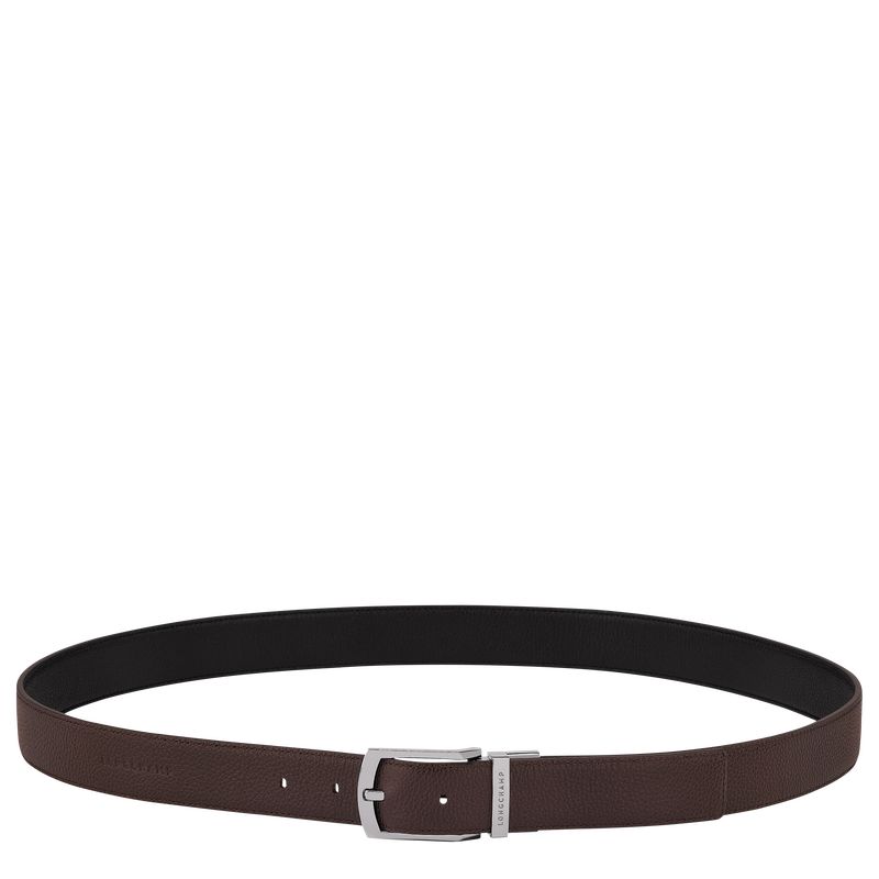 Cinturones long champ Le FoulonnÉ Leather Hombre Negras | COGS9323