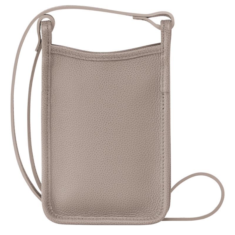 Funda long champ Le FoulonnÉ 1 Leather Hombre Turtledove | COYX9106