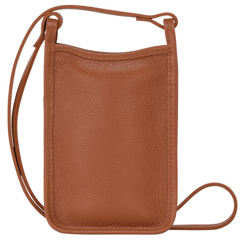 Funda long champ Le FoulonnÉ 1 Leather Hombre Caramel | COIL9108