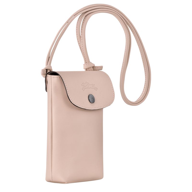 Funda long champ Le Pliage Xtra with leather lace Hombre Nude | COCT8975