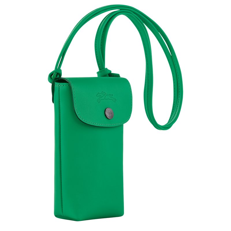 Funda long champ Le Pliage Xtra with leather lace 1 Hombre Verde | COZU9068