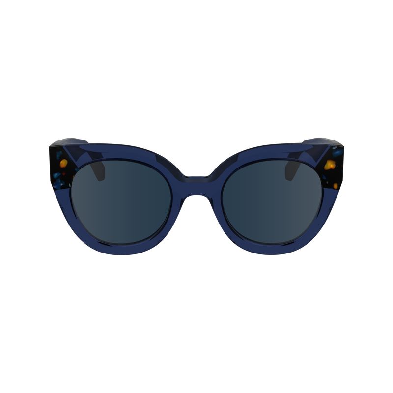 Lentes de Sol long champ Acetate Mujer Azules | COSG8465