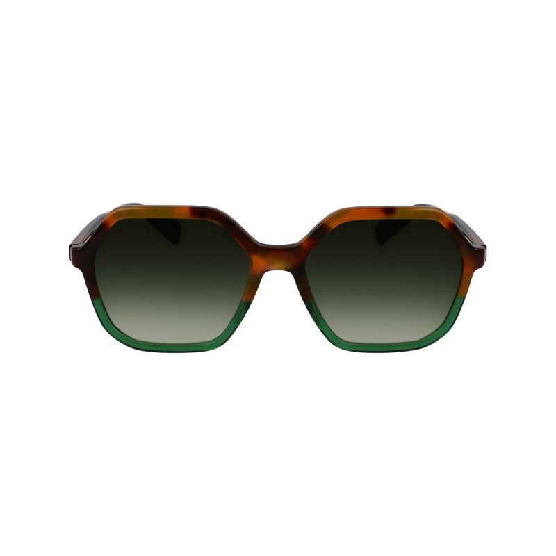 Lentes de Sol long champ Acetate Mujer Doradas Verde Oliva | COGS8462