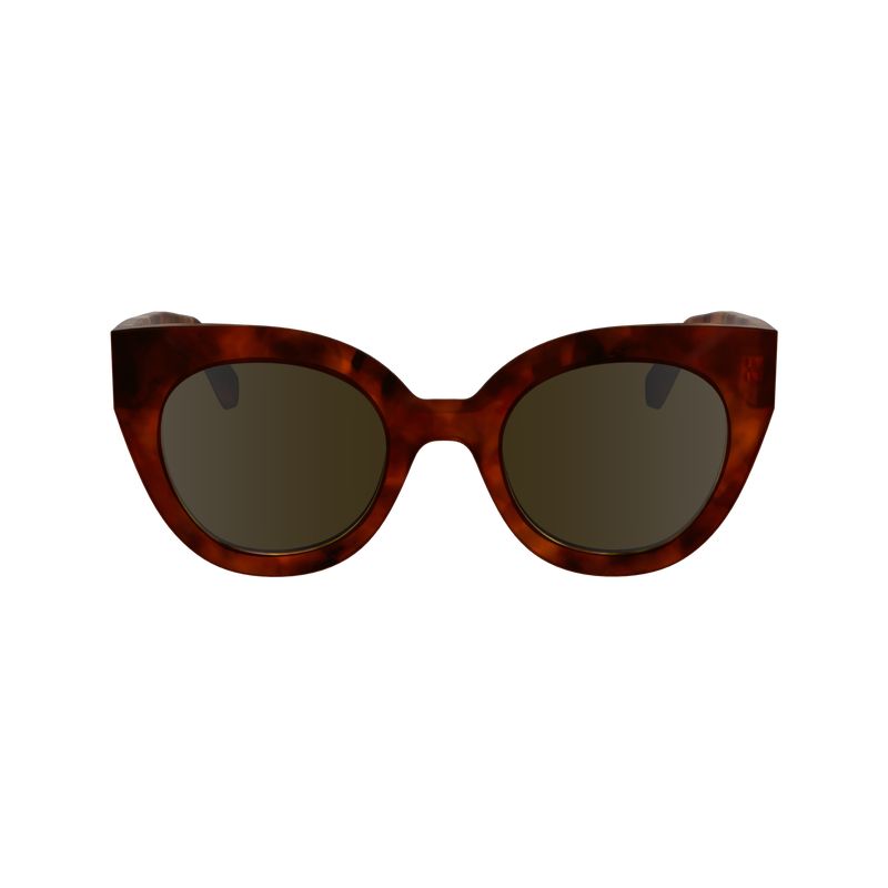 Lentes de Sol long champ Acetate Mujer Marrones | COFD8463