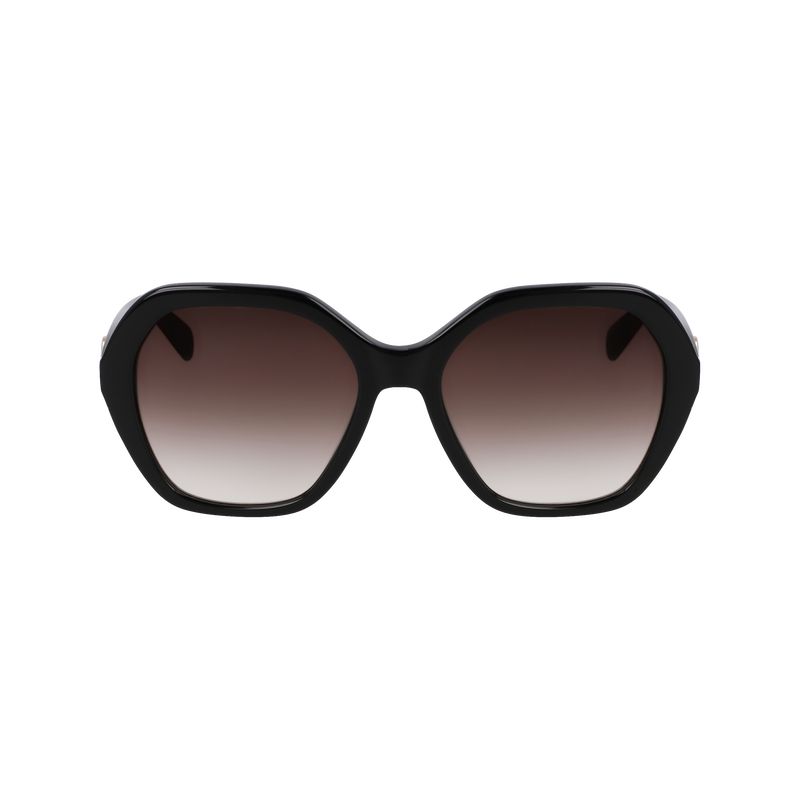 Lentes de Sol long champ Acetate Mujer Negras | CORV8473