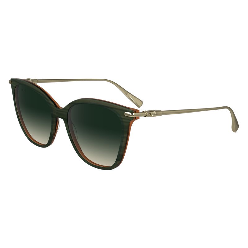 Lentes de Sol long champ Acetate / Metal Mujer Verde | COLI8458