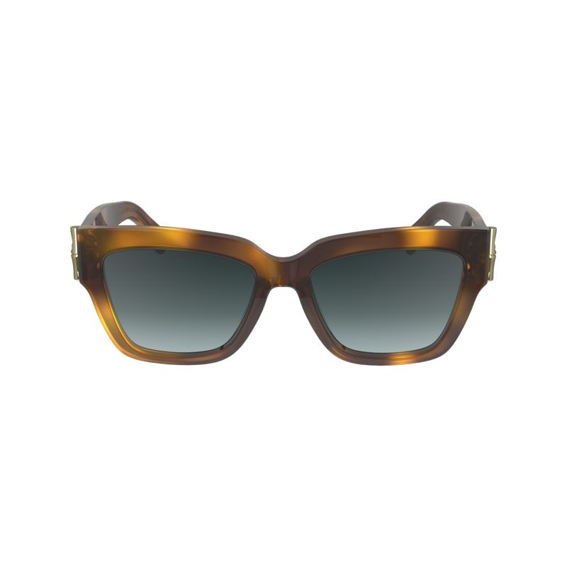 Lentes de Sol long champ Fall-Winter 2023 Collection Metal Mujer Havana | COVR8499