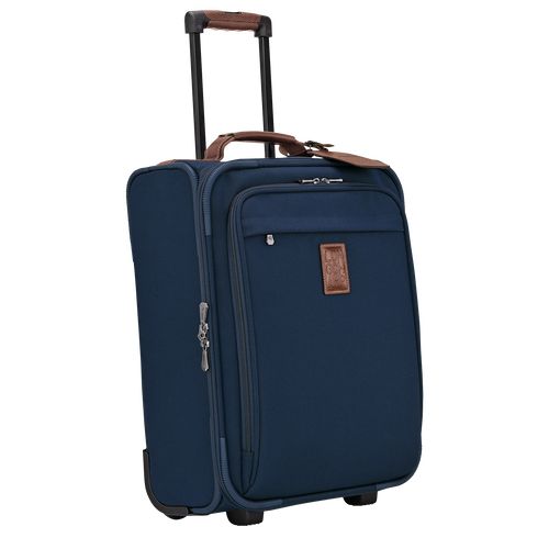 Maletas long champ Boxford S Recycled canvas Hombre Azules | COSG9245