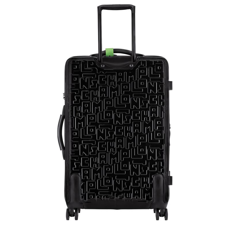 Maletas long champ LGP Travel L Polycarbonate Mujer Negras | COHA8149