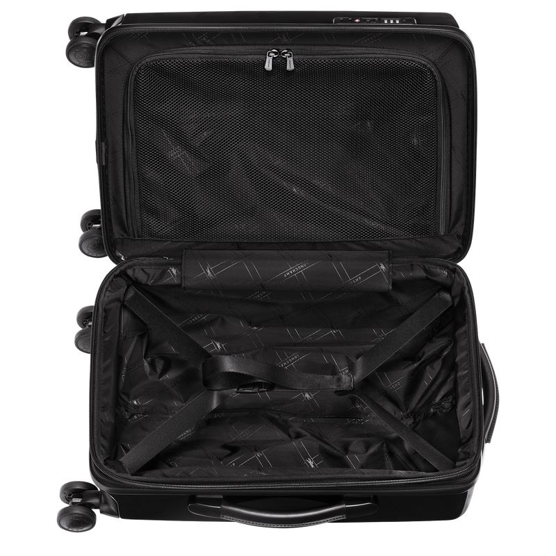 Maletas long champ LGP Travel M Polycarbonate Hombre Negras | COLI9238