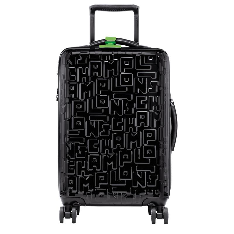 Maletas long champ LGP Travel M Polycarbonate Hombre Negras | COLI9238