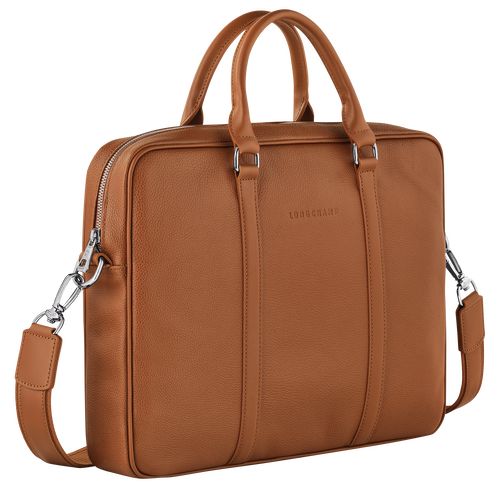 Maletín long champ Le FoulonnÉ XS Leather Hombre Caramel | COQM8789