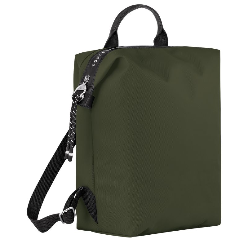 Mochilas long champ Le Pliage Energy L Recycled canvas Hombre Kaki | COEB8838