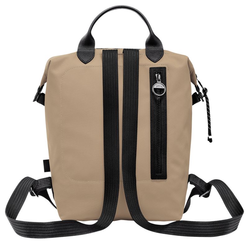 Mochilas long champ Le Pliage Energy L Recycled canvas Hombre Clay | COWN8839