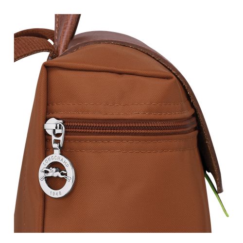 Mochilas long champ Le Pliage Green M Recycled canvas Hombre Cognac | CONW8865