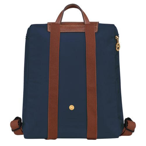 Mochilas long champ Le Pliage Original M Recycled canvas Hombre Azul Marino | COVR8870