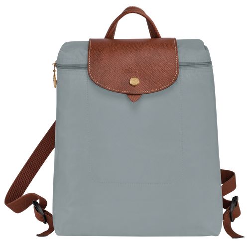 Mochilas long champ Le Pliage Original M Recycled canvas Hombre Steel | COXY8872