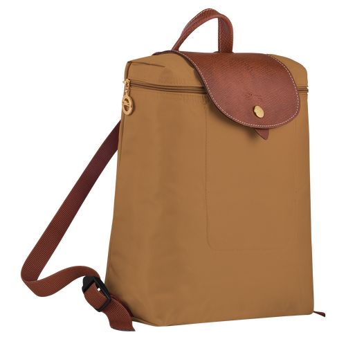 Mochilas long champ Le Pliage Original M Recycled canvas Hombre Fawn | COZU8873