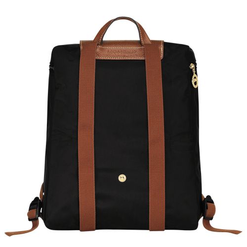 Mochilas long champ Le Pliage Original M Recycled canvas Mujer Negras | CONW7672