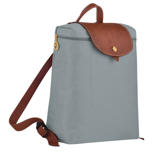 Mochilas long champ Le Pliage Original M Recycled canvas Mujer Steel | COCT7675