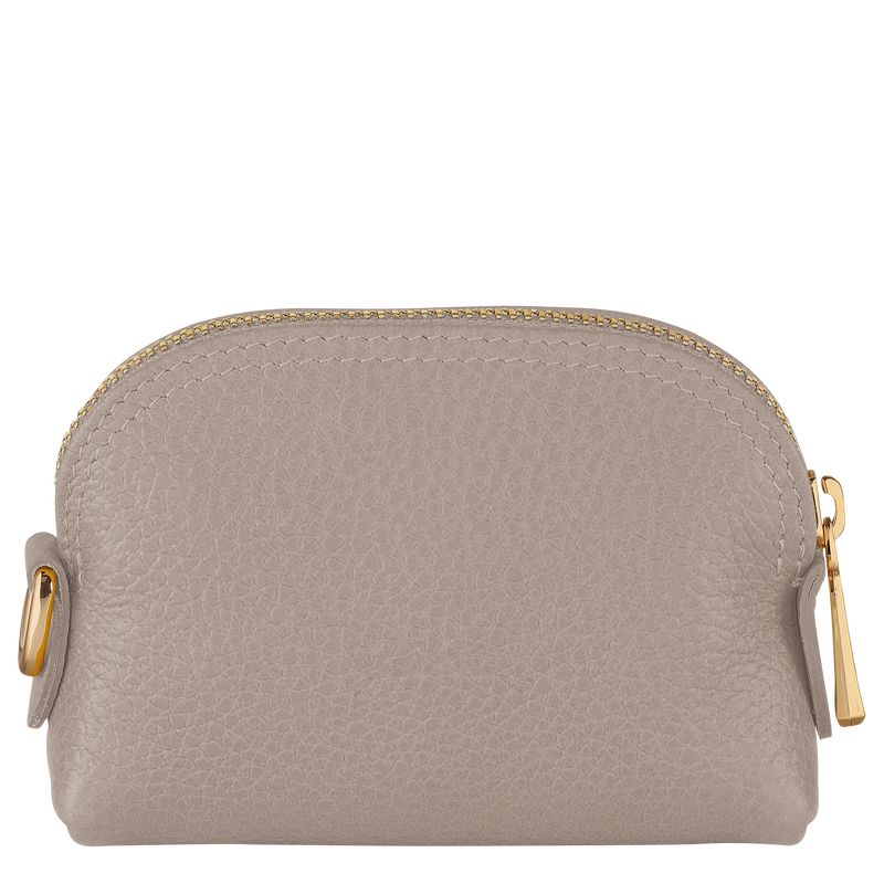 Monederos long champ Le FoulonnÉ Leather Mujer Turtledove | COOK7896