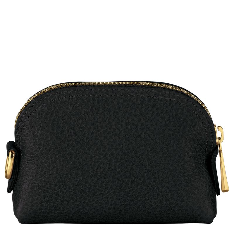 Monederos long champ Le FoulonnÉ Leather Mujer Negras | COYX7899