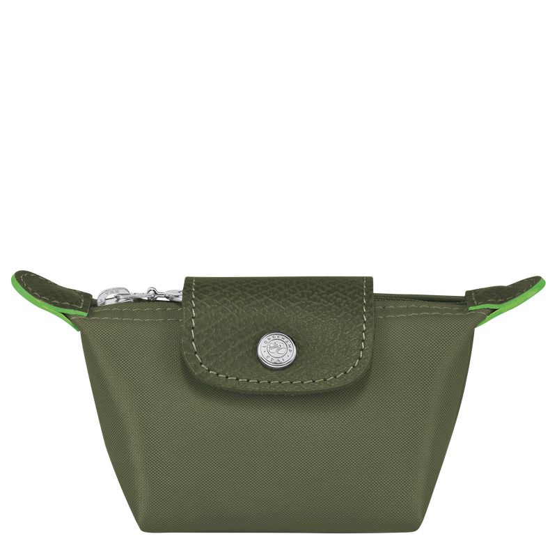 Monederos long champ Le Pliage Green Recycled canvas Hombre Forest | COLI9015