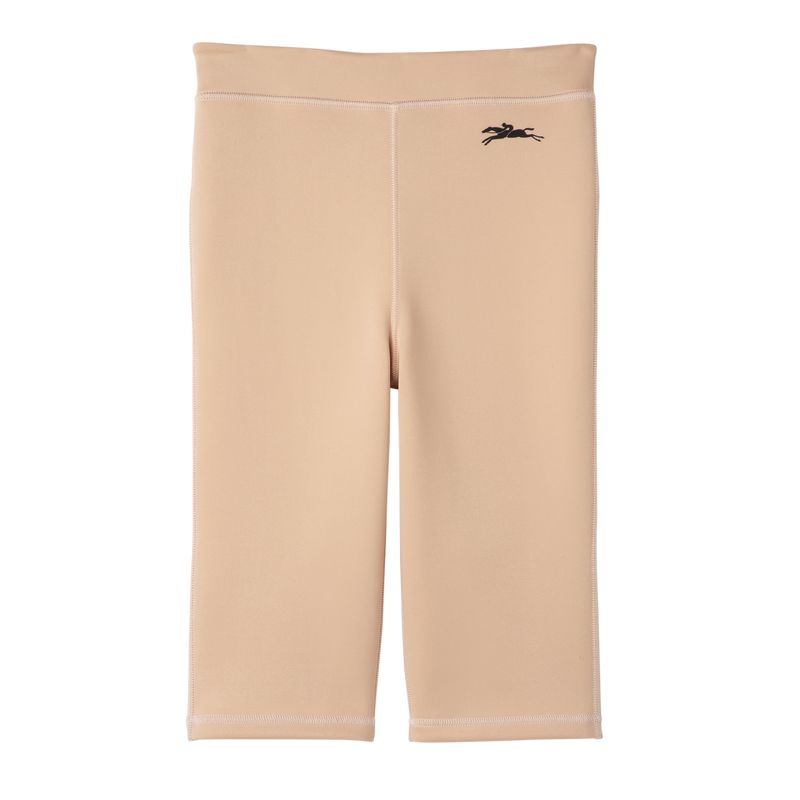 Pantalon long champ Cycling short Jersey Mujer Nude | COIL8692