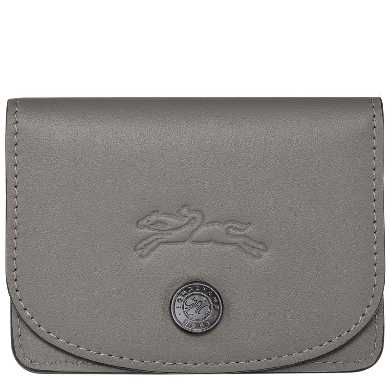 Porta Tarjeta long champ Le Pliage Xtra Leather Hombre Turtledove | COKO9031