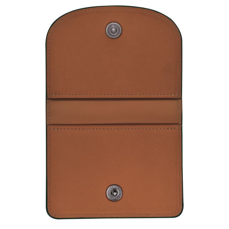 Porta Tarjeta long champ Le Pliage Xtra Leather Hombre Cognac | COHA9033